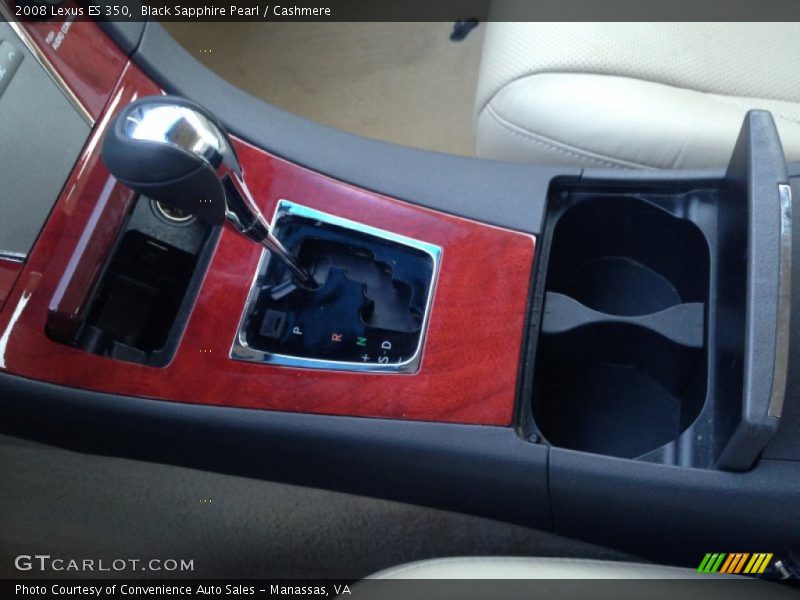 Black Sapphire Pearl / Cashmere 2008 Lexus ES 350