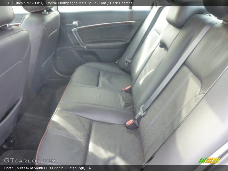 Crystal Champagne Metallic Tri-Coat / Dark Charcoal 2012 Lincoln MKZ FWD