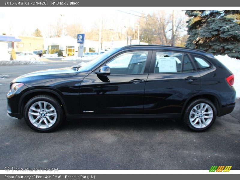 Jet Black / Black 2015 BMW X1 xDrive28i