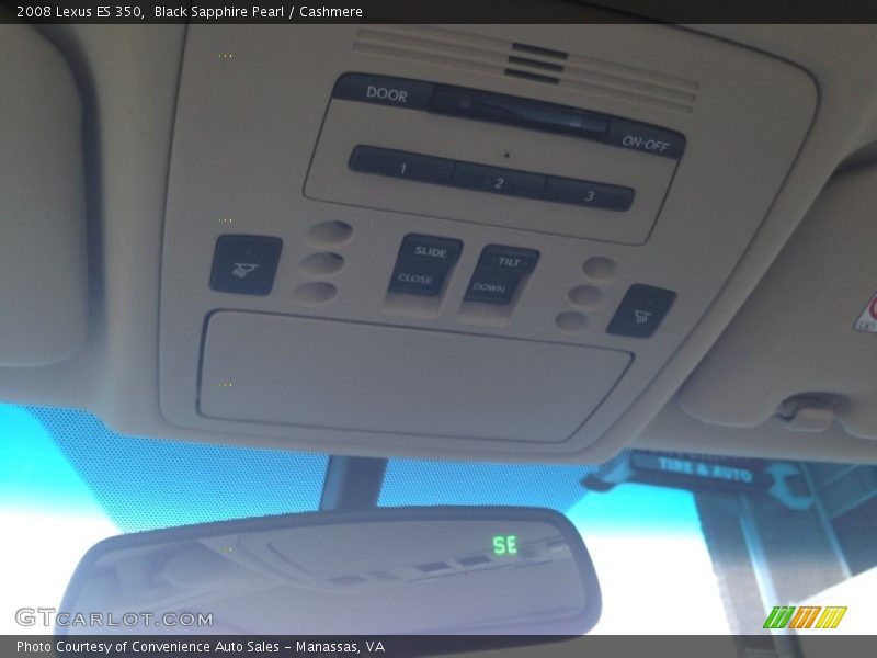 Black Sapphire Pearl / Cashmere 2008 Lexus ES 350