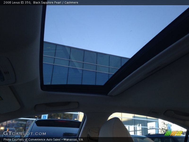 Black Sapphire Pearl / Cashmere 2008 Lexus ES 350