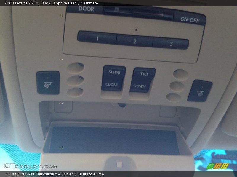 Black Sapphire Pearl / Cashmere 2008 Lexus ES 350