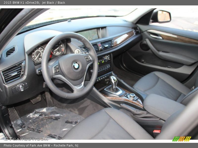 Jet Black / Black 2015 BMW X1 xDrive28i