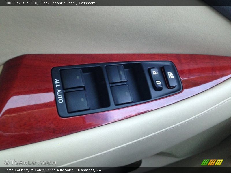 Black Sapphire Pearl / Cashmere 2008 Lexus ES 350