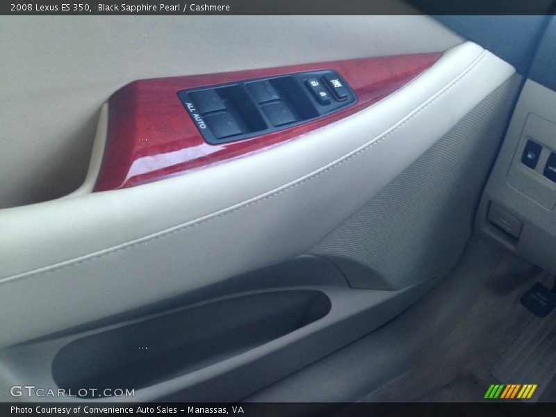 Black Sapphire Pearl / Cashmere 2008 Lexus ES 350