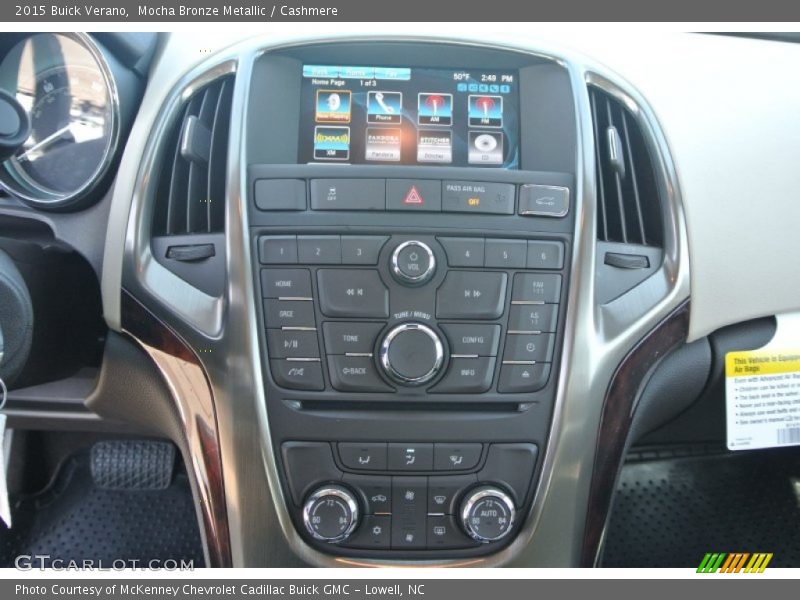 Mocha Bronze Metallic / Cashmere 2015 Buick Verano