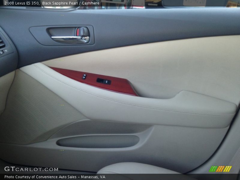 Black Sapphire Pearl / Cashmere 2008 Lexus ES 350