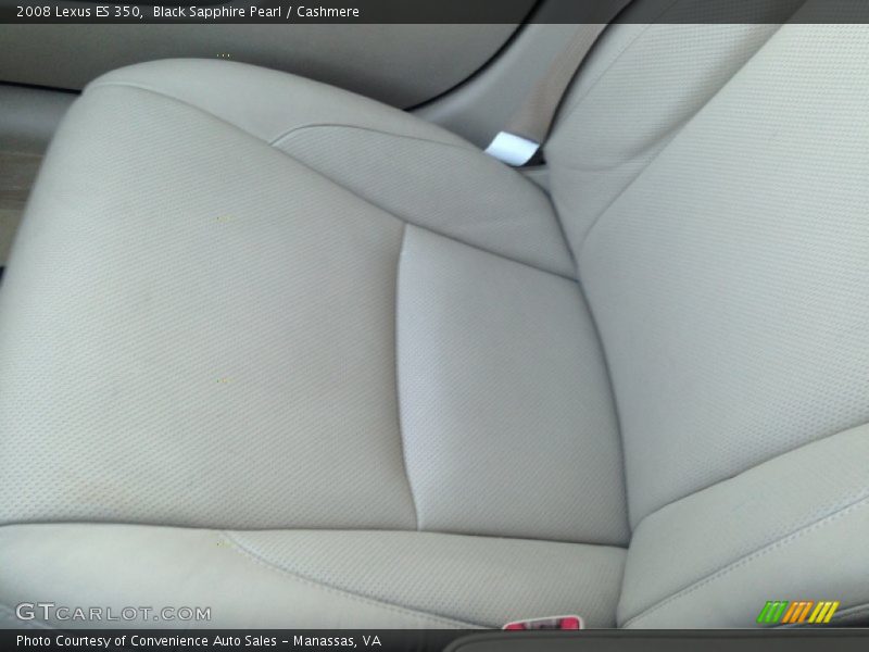 Black Sapphire Pearl / Cashmere 2008 Lexus ES 350