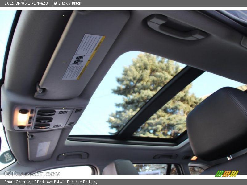Jet Black / Black 2015 BMW X1 xDrive28i
