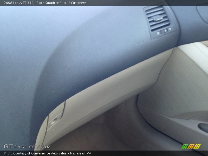 Black Sapphire Pearl / Cashmere 2008 Lexus ES 350