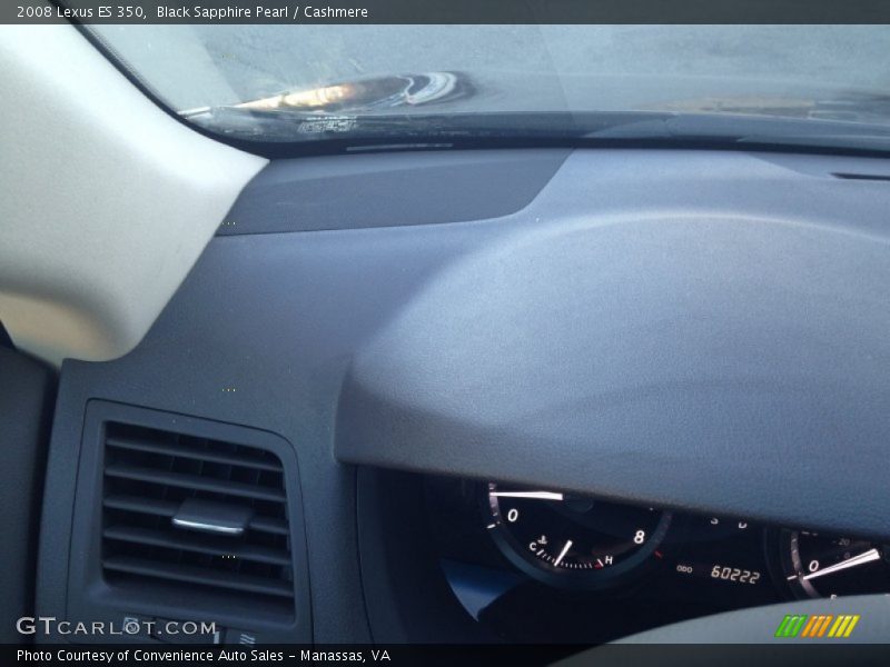 Black Sapphire Pearl / Cashmere 2008 Lexus ES 350