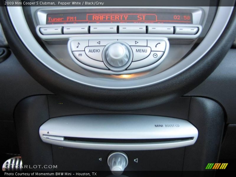 Pepper White / Black/Grey 2009 Mini Cooper S Clubman