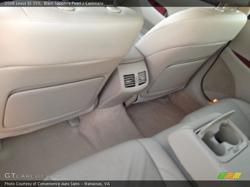 Black Sapphire Pearl / Cashmere 2008 Lexus ES 350