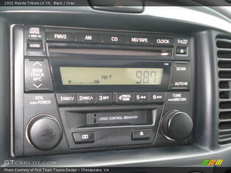 Black / Gray 2002 Mazda Tribute LX V6