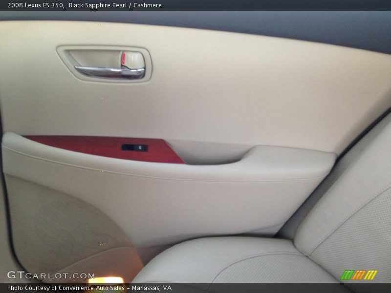 Black Sapphire Pearl / Cashmere 2008 Lexus ES 350