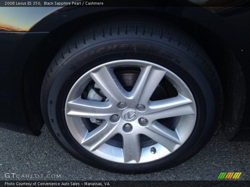 Black Sapphire Pearl / Cashmere 2008 Lexus ES 350