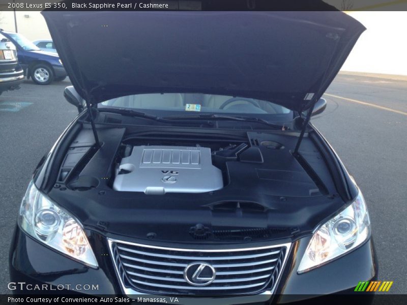 Black Sapphire Pearl / Cashmere 2008 Lexus ES 350