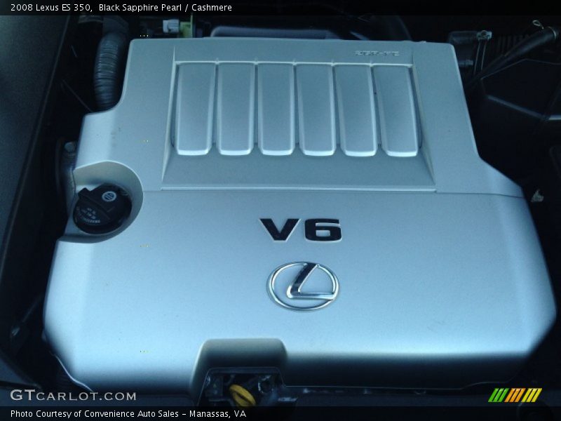 Black Sapphire Pearl / Cashmere 2008 Lexus ES 350