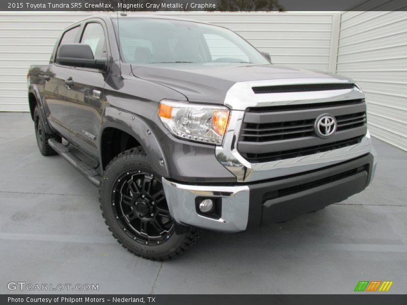 Magnetic Gray Metallic / Graphite 2015 Toyota Tundra SR5 CrewMax