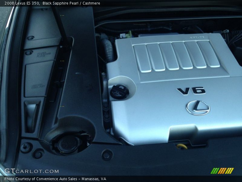 Black Sapphire Pearl / Cashmere 2008 Lexus ES 350