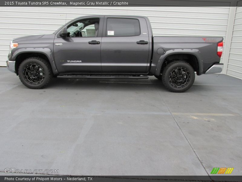 Magnetic Gray Metallic / Graphite 2015 Toyota Tundra SR5 CrewMax