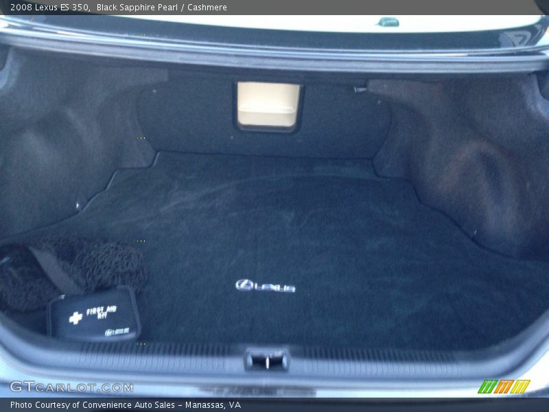 Black Sapphire Pearl / Cashmere 2008 Lexus ES 350