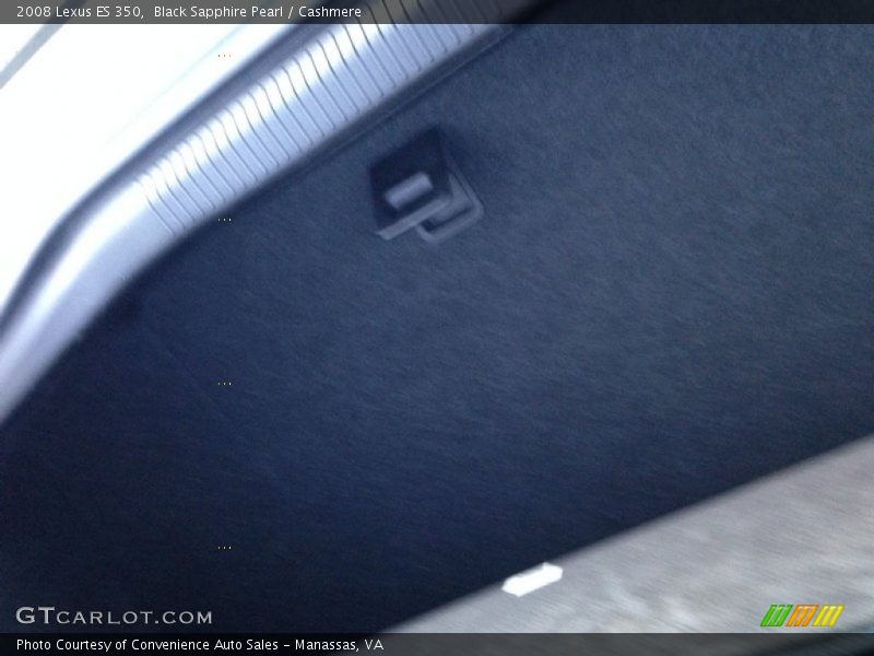 Black Sapphire Pearl / Cashmere 2008 Lexus ES 350