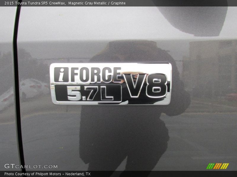 Magnetic Gray Metallic / Graphite 2015 Toyota Tundra SR5 CrewMax