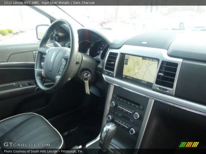 Ingot Silver Metallic / Dark Charcoal 2012 Lincoln MKZ AWD