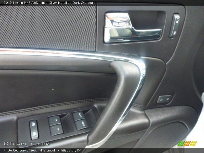 Ingot Silver Metallic / Dark Charcoal 2012 Lincoln MKZ AWD