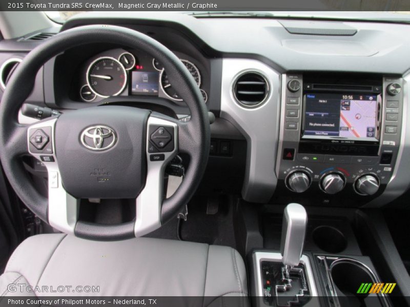 Magnetic Gray Metallic / Graphite 2015 Toyota Tundra SR5 CrewMax