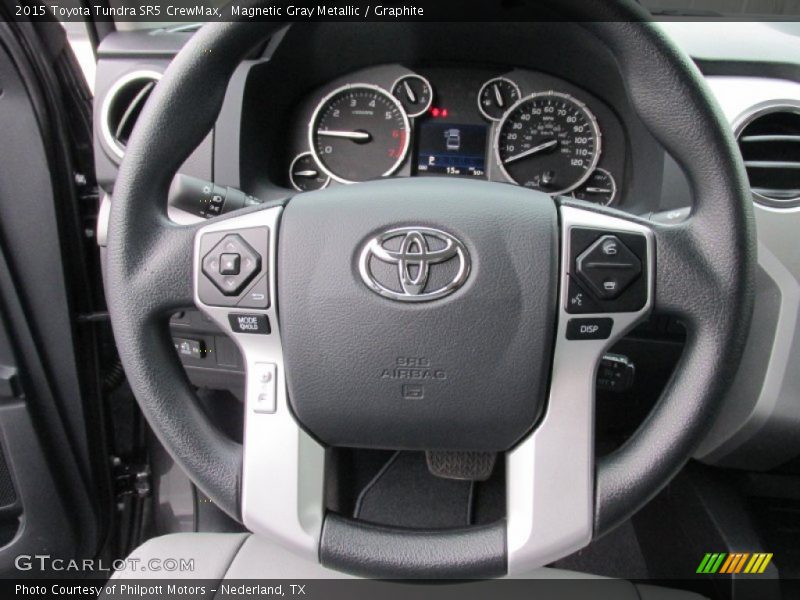 Magnetic Gray Metallic / Graphite 2015 Toyota Tundra SR5 CrewMax