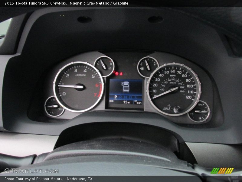 Magnetic Gray Metallic / Graphite 2015 Toyota Tundra SR5 CrewMax