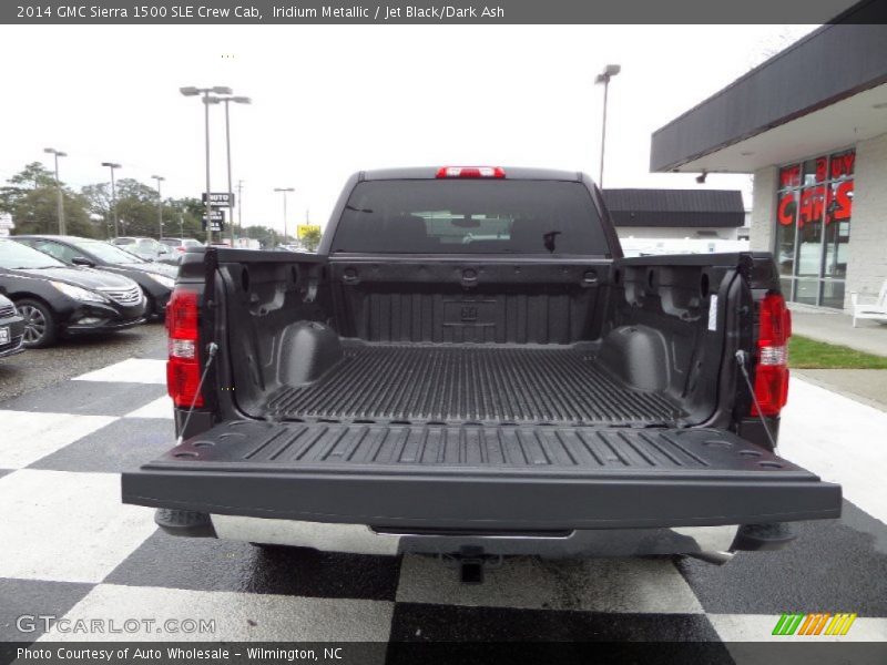 Iridium Metallic / Jet Black/Dark Ash 2014 GMC Sierra 1500 SLE Crew Cab