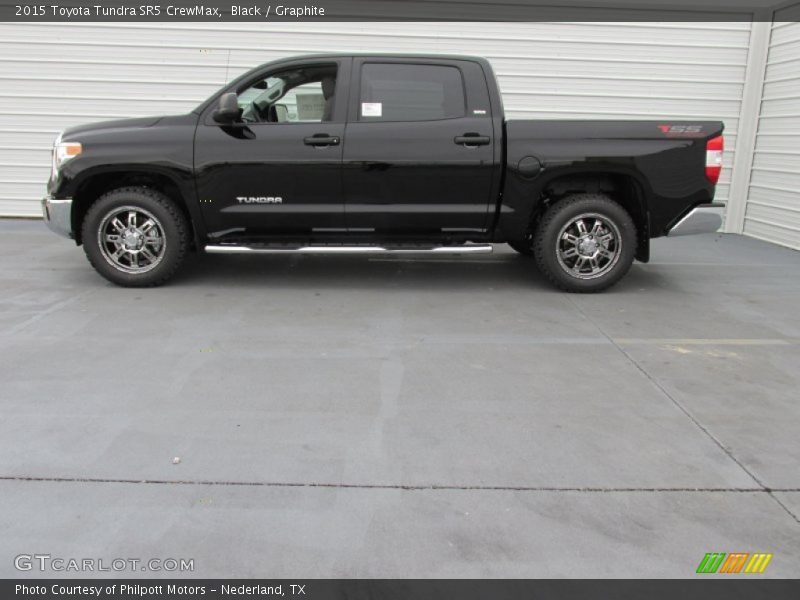 Black / Graphite 2015 Toyota Tundra SR5 CrewMax