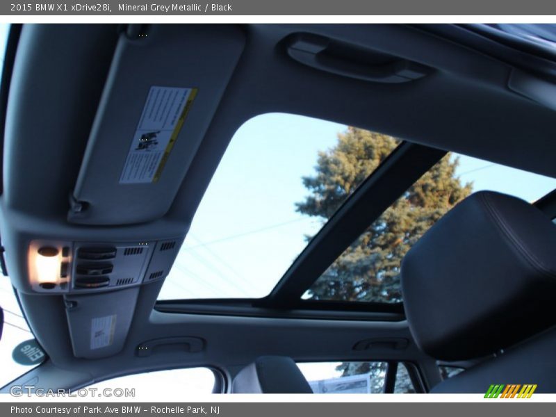 Mineral Grey Metallic / Black 2015 BMW X1 xDrive28i