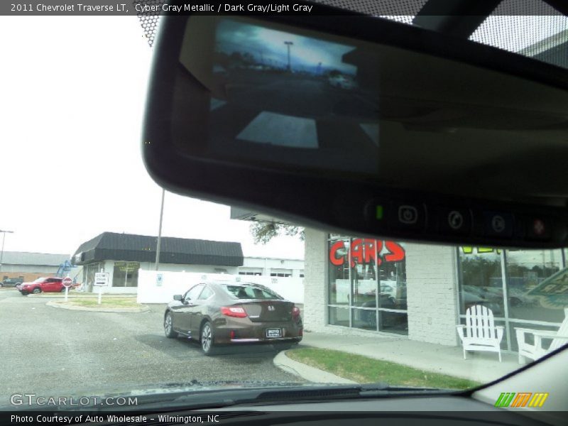 Cyber Gray Metallic / Dark Gray/Light Gray 2011 Chevrolet Traverse LT