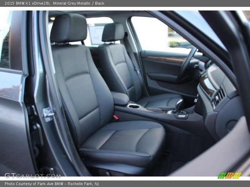 Mineral Grey Metallic / Black 2015 BMW X1 xDrive28i