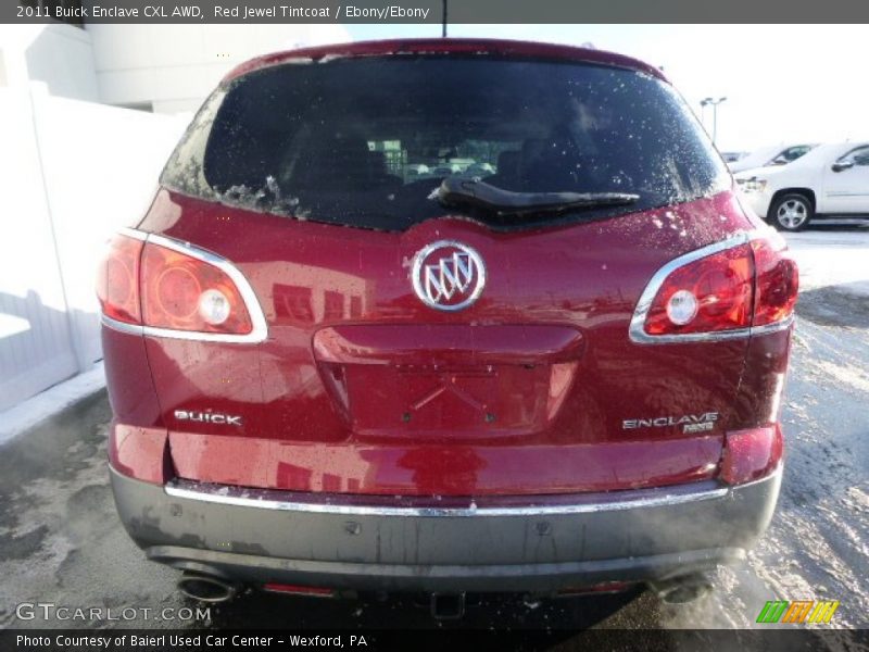 Red Jewel Tintcoat / Ebony/Ebony 2011 Buick Enclave CXL AWD