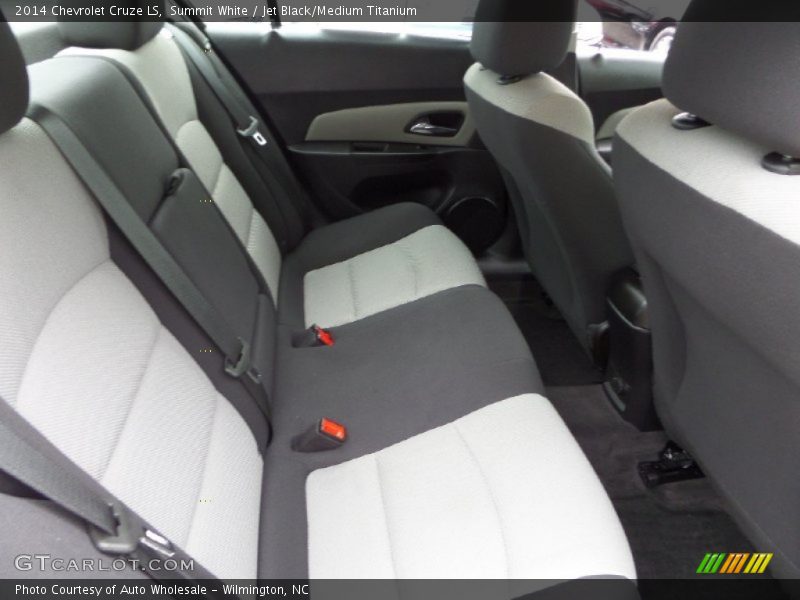 Summit White / Jet Black/Medium Titanium 2014 Chevrolet Cruze LS
