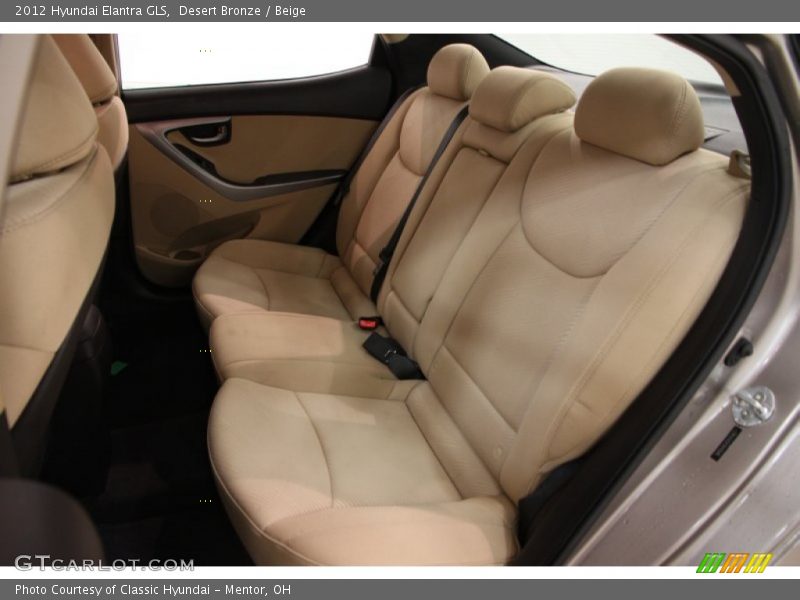 Desert Bronze / Beige 2012 Hyundai Elantra GLS