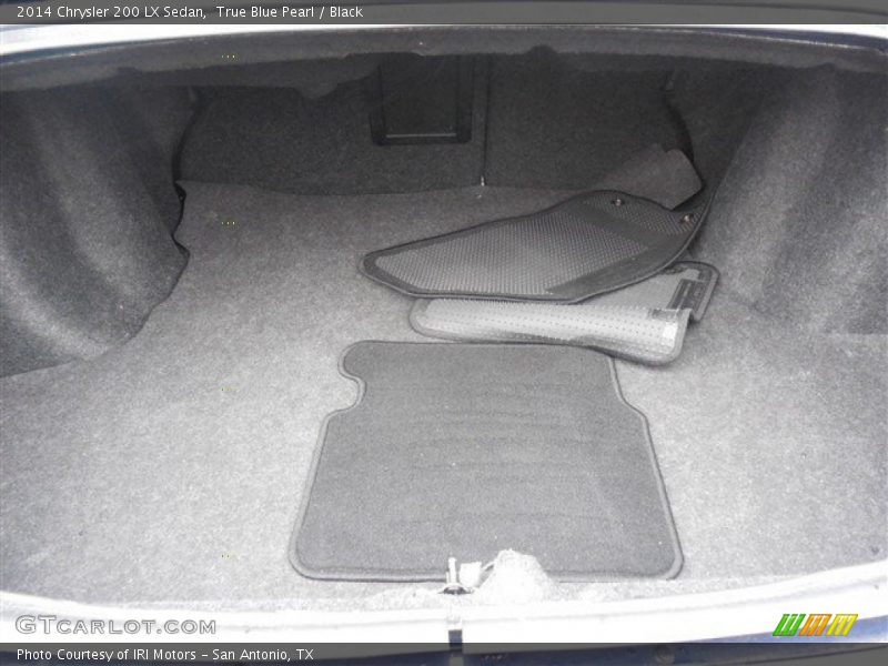 True Blue Pearl / Black 2014 Chrysler 200 LX Sedan
