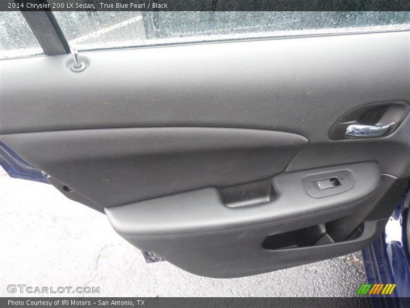 True Blue Pearl / Black 2014 Chrysler 200 LX Sedan