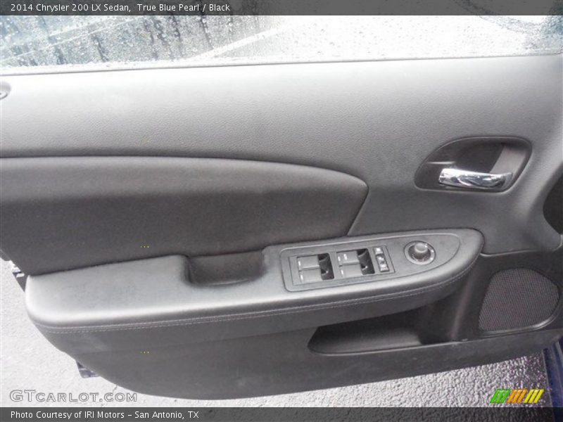 True Blue Pearl / Black 2014 Chrysler 200 LX Sedan