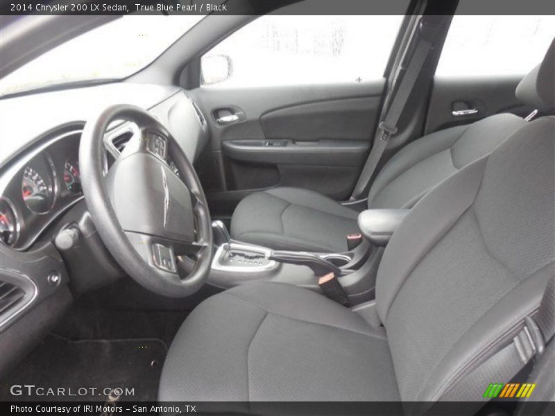 True Blue Pearl / Black 2014 Chrysler 200 LX Sedan