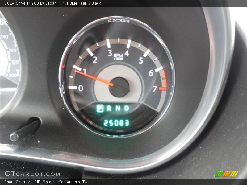 True Blue Pearl / Black 2014 Chrysler 200 LX Sedan