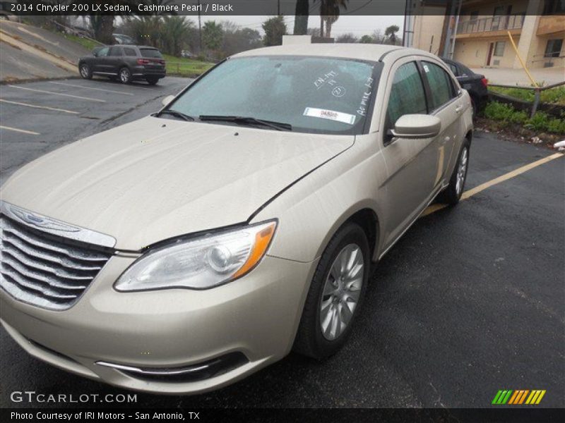 Cashmere Pearl / Black 2014 Chrysler 200 LX Sedan