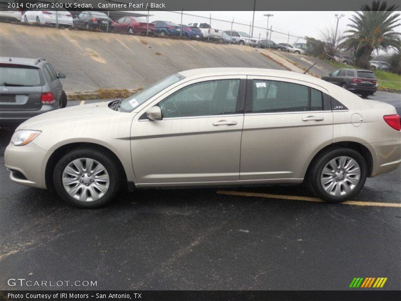 Cashmere Pearl / Black 2014 Chrysler 200 LX Sedan