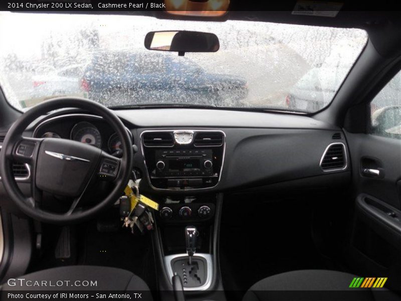 Cashmere Pearl / Black 2014 Chrysler 200 LX Sedan