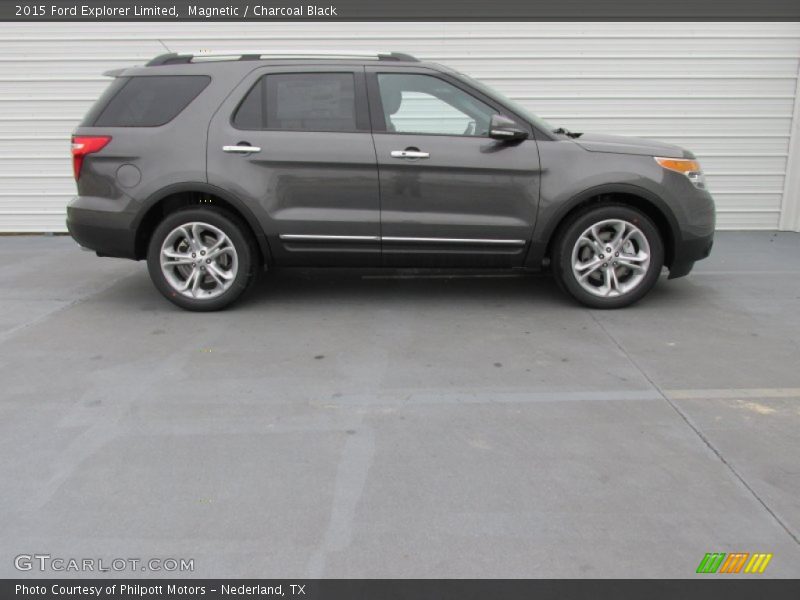 Magnetic / Charcoal Black 2015 Ford Explorer Limited